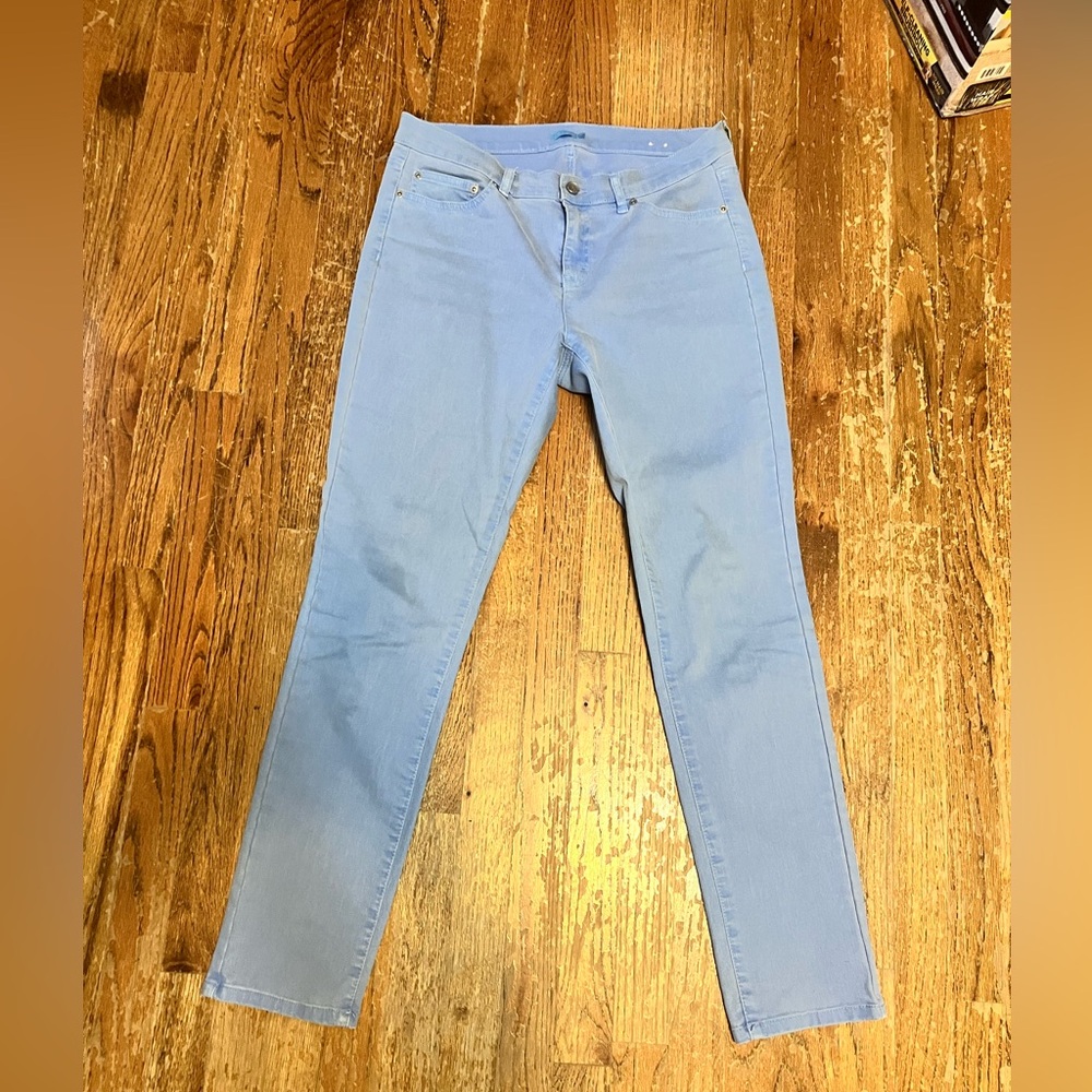 J. McLaughlin blue denim jean sz10